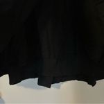 Pomander Place Ophelia Black Boho Tassel Detail Long Sleeve Gauze Dress Large Photo 4