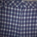 Karen Scott  14 34 Navy White Red Cotton Walking Shorts Plus Photo 1