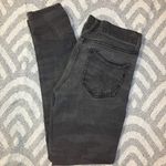 EXPRESS  Gray Camo Stretch Skinny Jeggings, 2 Regular Photo 1