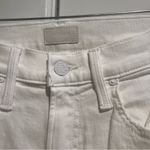 MOTHER HIGH WAISTED RIDER ANKLE Fairest Of Them All White Size 25 Photo 4