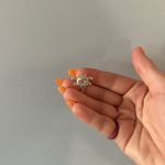 Silver Blue Red Dragonfly Pin Jewels Lapel Small Collector Jewelry Vintage Photo 3