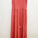 Aritzia wilfred market jumpsuit pink coral size small Photo 2