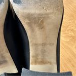 Marc Fisher  MFragni Classic Heeled Pointed Toe Black Leather Mules, Size 9M Photo 9