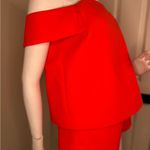 C/MEO COLLECTIVE  Orange Off-Shoulder Romper. #159 Photo 6