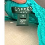 Ralph Lauren Turquoise Lace V Neck Sleeveless Sheath Dress NWT coquette feminine Photo 10