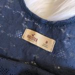 Hollister Blue Floral Tank Crop Top Photo 2