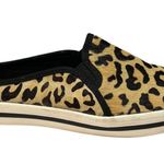 Keds Kate Spade New York Shoes Womens 7.5 Double Decker Mule Calf Hair Leopard Photo 2