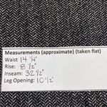 EXPRESS  Editor Herringbone Wide Leg Pant Womens Size 2 Contemporary Photo 1