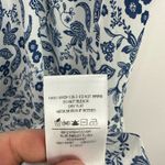 Favorite Daughter Floral Vineyard Midi Dress Medium Blue Cottage Boho Peasant Photo 6