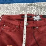 Liverpool Jeans Company Stitch Fix Liverpool Madonna Skinny Suede Leggings Deep Henna Size 4/27 Petite Photo 11