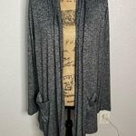 Athleta Pose Wrap Marled Cardigan Sweater Open Front Size L Athleisure Gym Yoga Photo 0