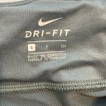 Nike  Dri-Fit Knee Length Leggings, Dark Sage Green, Sz:  S (b32) Photo 3