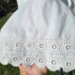 Sea Eyelet White Blouse With Bobble Knit Short Sleeves S Photo 6