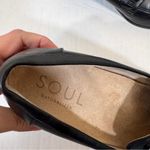 Naturalizer Soul Black Faux Leather Loafers Womens 7.5 Preppy Flats Comfort Shoe Photo 8