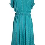 Current Air Anthropologie jacquard satin midi dress Photo 3