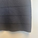 Bebe  Slate Gray Bandage Bodycon Mini Skirt Indie Sleaze Y2K Going Out Size Small Photo 3