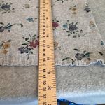 Coldwater Creek Vintage Y2K Cardigan Womens Medium Gray Floral Ribbed Grunge Photo 12