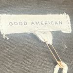 Good American  DENIM BELTED‎ JUMPSUIT WOMENS SIZE 2 BLACK Photo 3