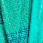 Parsley & Sage Sea Green Embroidered Tank 3/4 Sleeve Open Blouse Set Size 2X Photo 2