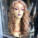 Human Remy Blonde hair Wig Size 24 Photo 5