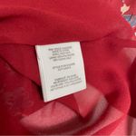 Joie  Almarie B Tandoori Red Floral Silk Ruffle Lightweight
Mini Dress Size M Photo 9