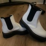 Dr. Martens  White Platform Chelsea Boots Photo 0