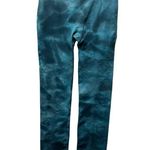 Free People  Womens Good Karma Tie Dye Yoga Leggings Blue Peacock Size XS/S Photo 1