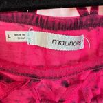 American Vintage Y2K Indie Sleaze McBling Hot Pink Black Fairy Grunge Fitted Scene Shirt Large Photo 6