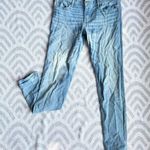 Abercrombie & Fitch Women’s Mid Rise Light Wash Skinny Fit Blue Denim Jeans 8R Photo 0