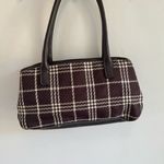 Croft & Barrow Brown plaid baguette Women's shoulder bag Photo 9