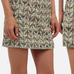 Kate Spade New York Tweed Skirt the Rules Mini Skirt Yellow Green size 4 $348 Photo 0