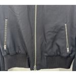 AMI Alexandre Mattiussi AMI PARIS Zip Track Jacket Drill Bomber XL Black Wool Photo 2