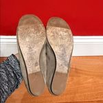 Lanvin Paris Cap Toe Ballet Flats Brown Gray Suede Black Patent Leather 37 Size 7.5 Photo 4