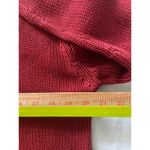 W By Worth Brick Red Knit Funnel Neck Pullover Sweater Size Large Photo 7