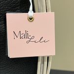 Mali + Lili | Vegan Leather Black Shoulder Bag w/ Tassle & Dust Bag Photo 1