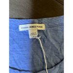 James Perse Standard Women's top Tee Blue Size 1 Photo 3