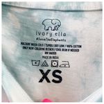 Ivory Ella  Tie-Dyed Blue/White Ling Sleeve T-Shirt Photo 1