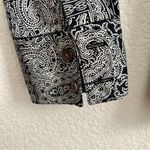 Charter Club  long sleeve dresss shirt button front with collar with red accent Photo 2