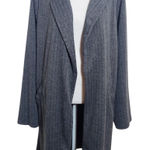 MELLODAY  Women's Gray Open Knit Jacket Size XL Photo 0