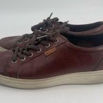 Ecco Shoes Size 42 (US 11-11.5) Soft 7 Leather Laceup Sneaker Comfort Travel Photo 10