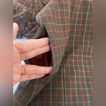 BCBG MAXAZRIA NWT Vintage Plaid Knee Length Belted Coat Size 12 Photo 7