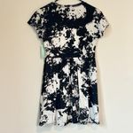 Abound NWT  by Nordstrom Black & White Short Sleeve Casual Shirt Dress - S Photo 6
