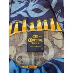 Vintage 90s Corona Beer Dress Women Sleeveless Hawaiian Swim Coverup Dress Size Blue Size M Photo 3