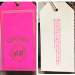 Versace For H&M Black Leather Charms Hobo Bag Photo 16