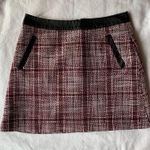 Frenchie Red and Black Mini Skirt Small Size undefined Photo 0