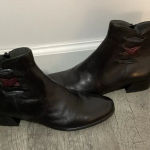 Canal Grande Beate Noce Ankleboot Black Size 6.5 Photo 0