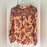 Free People  Hold On To Me Floral Top Coral Size XS Photo 13