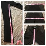 Yoana Baraschi Black Exercise Mesh Athletic Leggings Sport Black XS. Photo 8