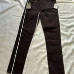 Paige Skinny Jeans Cheetah Print Stretchy Comfortable Fabric Plum Women's 27 NWT Photo 5