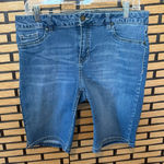 D. Jeans ‎ Denim Bermuda Shorts Size 12 Photo 0